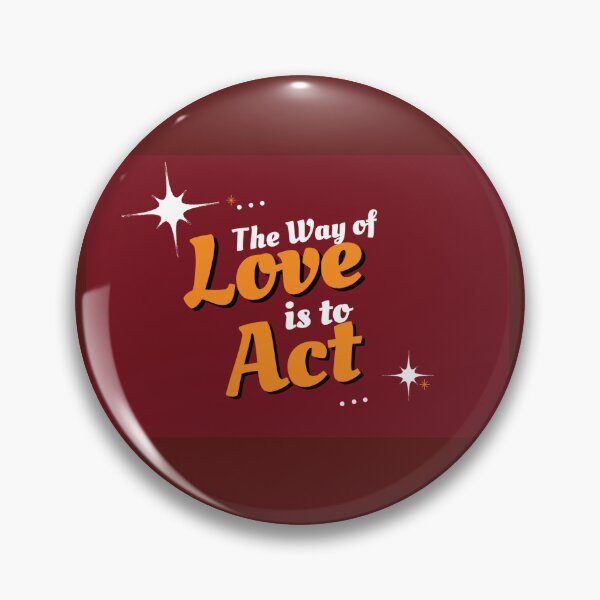 Item preview, Love is to Act - Cool Sticker designed and sold by joejiing.