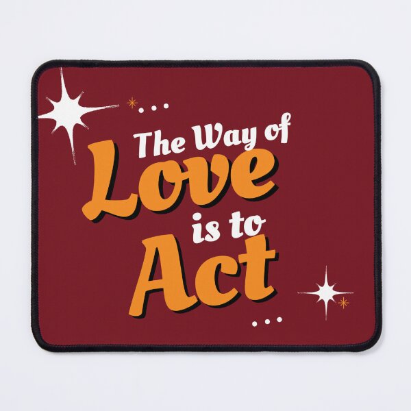Item preview, Love is to Act - Cool Sticker designed and sold by joejiing.