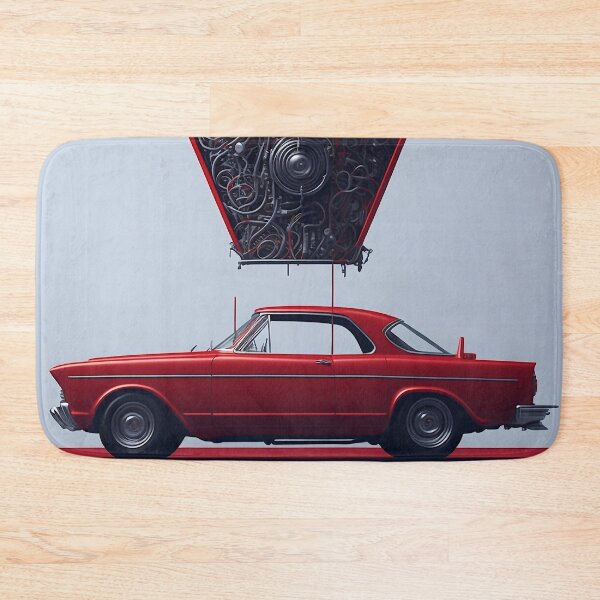 Item preview, A red car with a crown designed and sold by M-Y-A-R-T-.