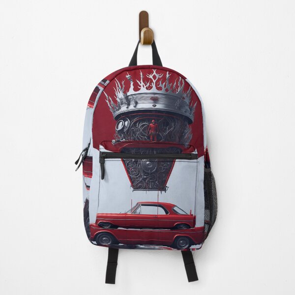 Item preview, A red car with a crown designed and sold by M-Y-A-R-T-.