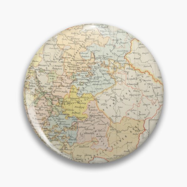 Item preview, Old map of Germany designed and sold by rjlffllz.