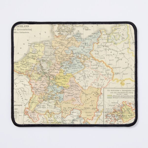 Item preview, Old map of Germany designed and sold by rjlffllz.