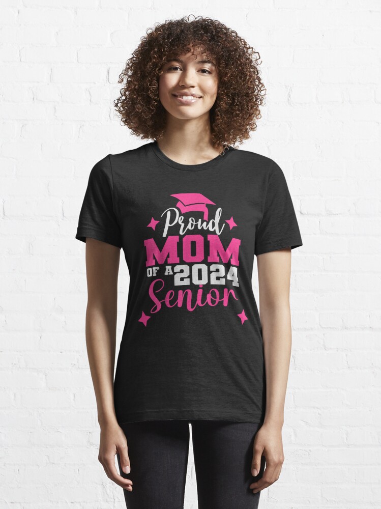 Senior Baseball Mom Shirts Class Of 2024 Graduation Mama Tank Top