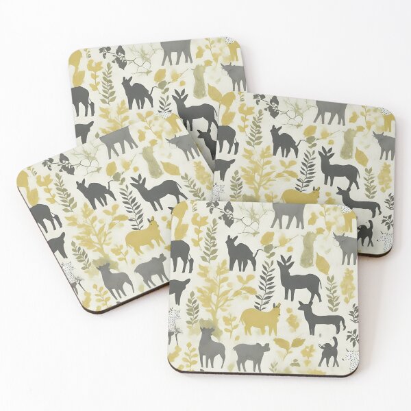 Item preview, Animal Silhouettes pattern designed and sold by JapKo.