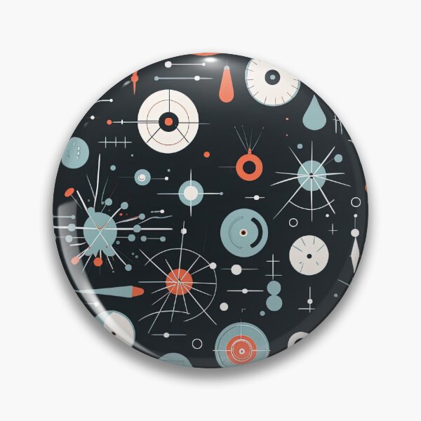 Item preview, Atomic 50's style print 3 designed and sold by Inky-Spiration.