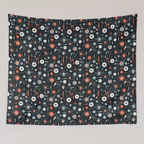 Item preview, Atomic 50's style print 3 designed and sold by Inky-Spiration.