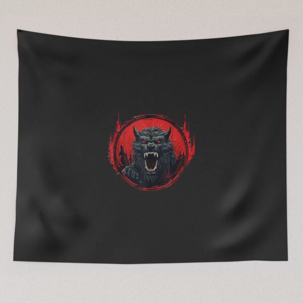 Item preview, Werewolf Face Occult Horror Holloween   designed and sold by FranciscoLWrigh.