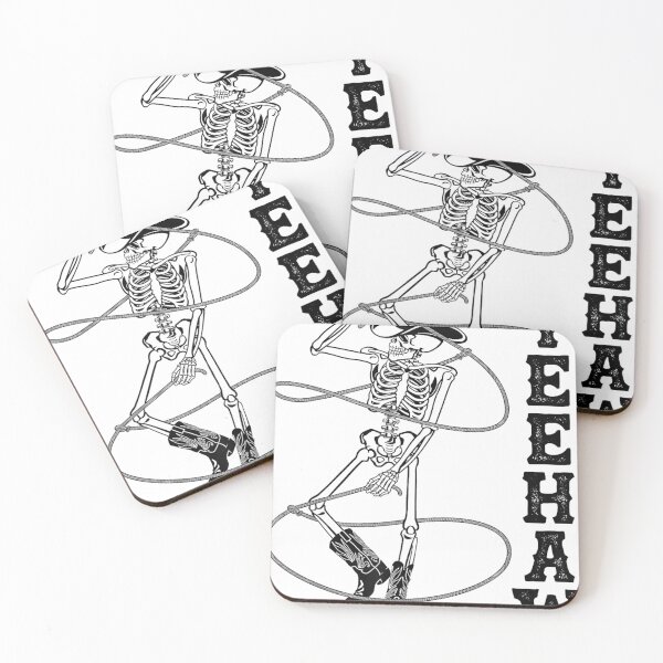 Item preview, Western Cowboy Skeleton Yeehaw Rodeo Southern Country Music  designed and sold by FranciscoLWrigh.