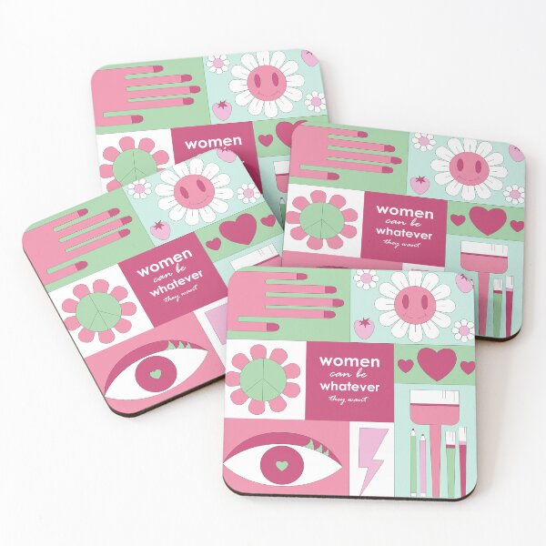 Item preview, pink woman can be whatever they want designed and sold by Argunika.