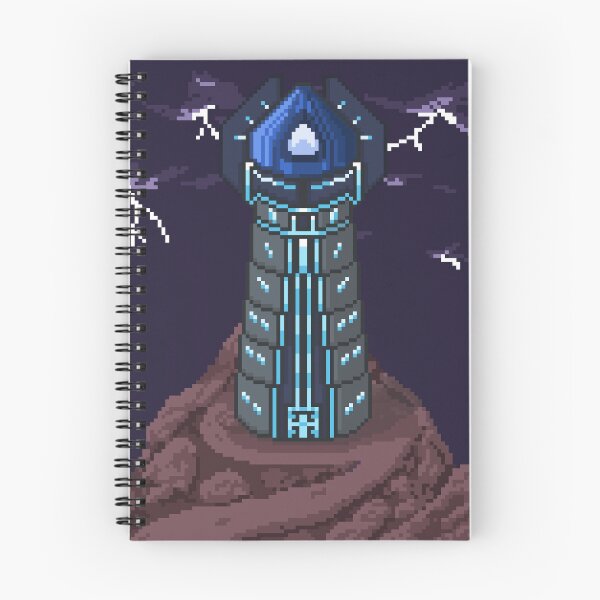 Item preview, PIxel Art Wizard Tower designed and sold by PixelCarvel.