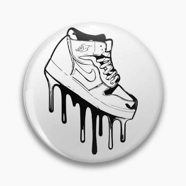 Item preview, Jordan retro 1 black and White desing designed and sold by WearYoSneakers.