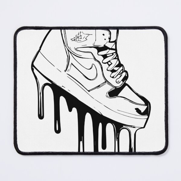 Item preview, Jordan retro 1 black and White desing designed and sold by WearYoSneakers.