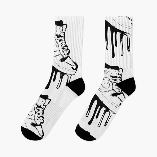 Item preview, Jordan retro 1 black and White desing designed and sold by WearYoSneakers.