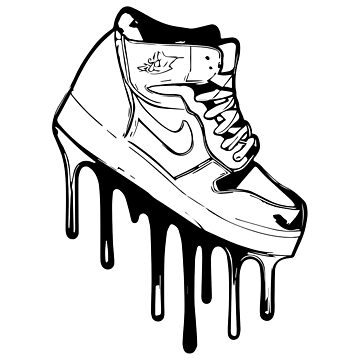 jordans white with black outline