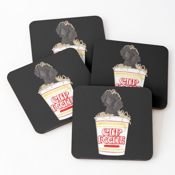 Item preview, Cup poodle black 	 	 designed and sold by rsxwigrj73.