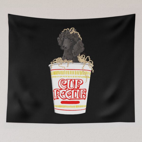 Item preview, Cup poodle black 	 	 designed and sold by rsxwigrj73.