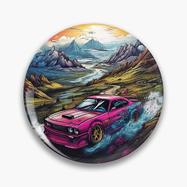 Item preview, Car drifting mountains designed and sold by M-Y-A-R-T-.