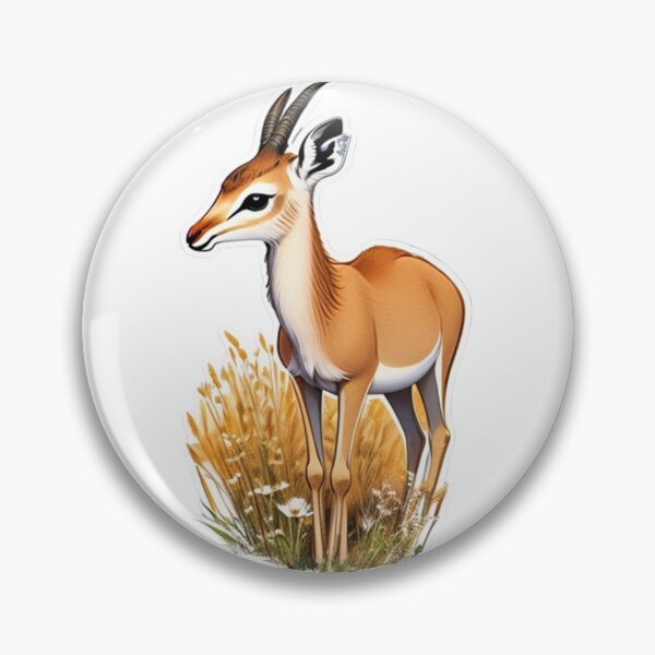 Item preview, elegant and beautiful african gazelle designed and sold by EpicStickerCo.