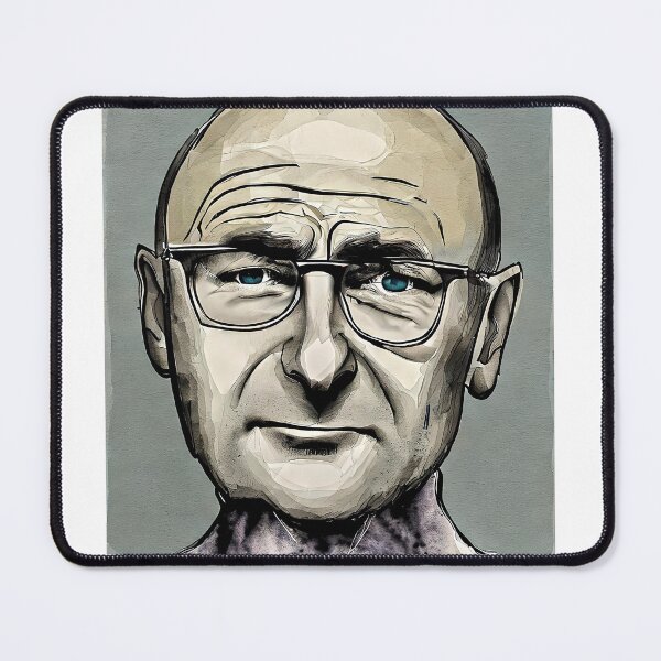 Item preview, sketch of Phil Collins face designed and sold by bogfl.