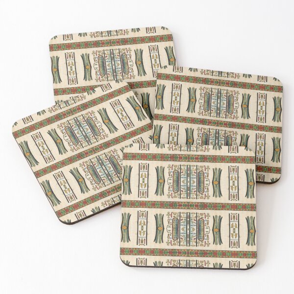 Item preview, Ancient Egyptian Hieroglyphs Seamless Pattern designed and sold by aweartome.