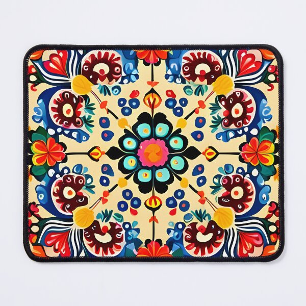 Item preview, Folk art, colorful pattern designed and sold by artbelka.