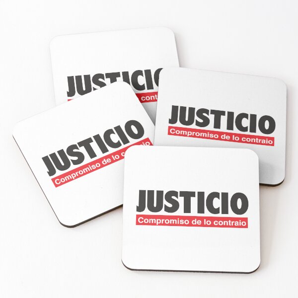 Item preview, Justicio Compromiso de lo contraio (Justicia: Compromiso de lo contrario) designed and sold by ArtofDissent.