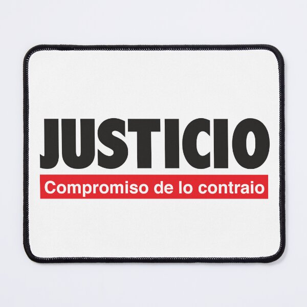 Item preview, Justicio Compromiso de lo contraio (Justice: Compromise otherwise)  designed and sold by ArtofDissent.