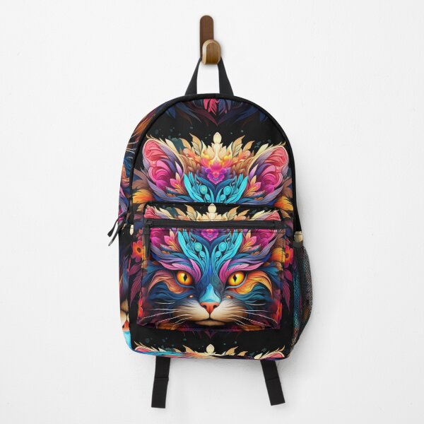 Item preview, 3D Effect of Colourful Cat designed and sold by CoputerEasel.