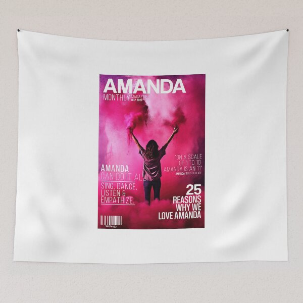 Item preview, Amanda Monthly Magazine Cover designed and sold by SuperSeries.