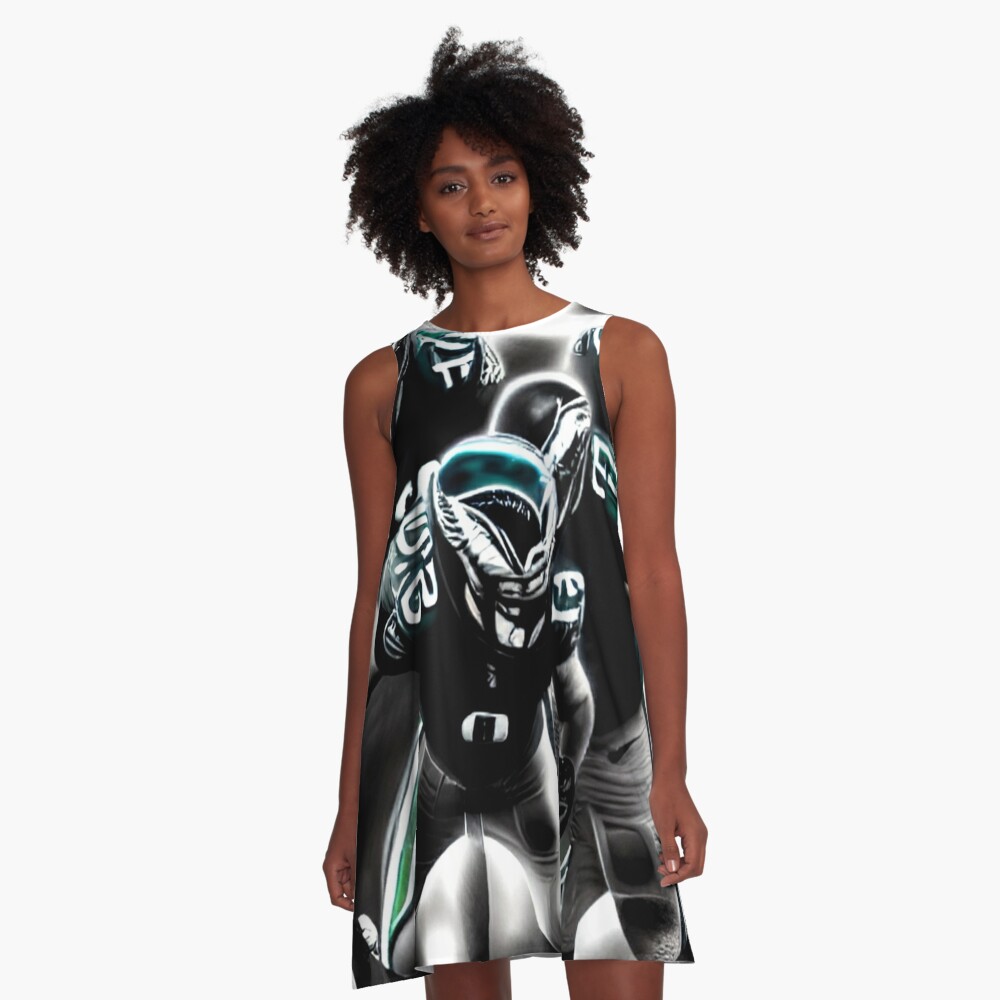 philadelphia eagles team inspired design BY CALLISC' A-Line Dress for Sale  by Calliope Cr