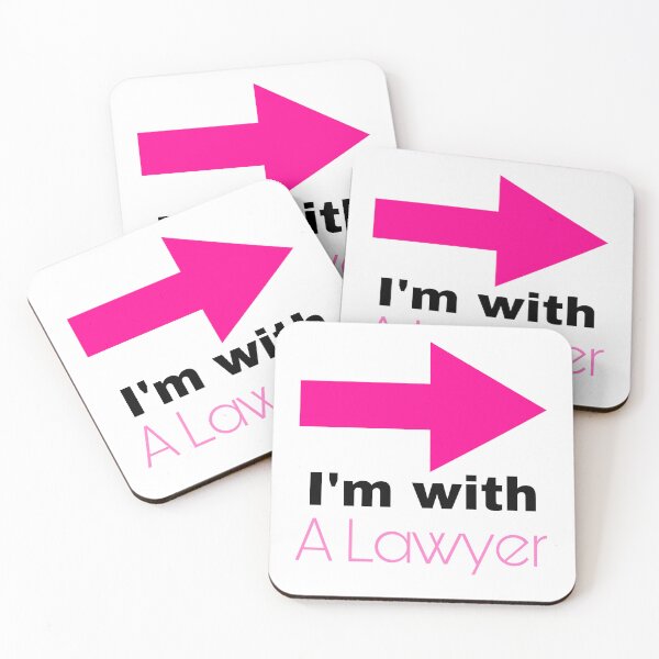 Item preview, ‘I’m with a Lawyer’ Graphic designed and sold by cantbeasked1.