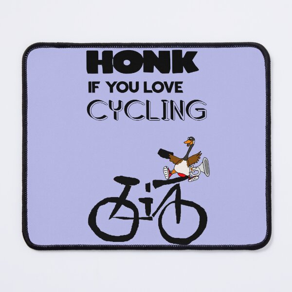 Item preview, Funny Honk if You Love Cycling Bicycle designed and sold by Nature's Fancy.