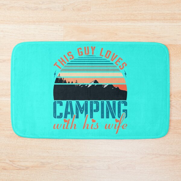 Item preview, This Guy Loves Camping With His Wife designed and sold by BroderickAsia.