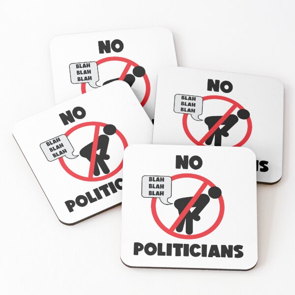 Item preview, NO POLITICIANS ALLOWED designed and sold by ThunderboxArt.