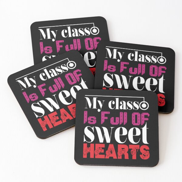 Item preview, Valentine My Class Is Full Of Sweet Hearts designed and sold by BroderickAsia.