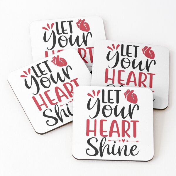 Item preview, Valentine Let Your Heart Shine designed and sold by BroderickAsia.