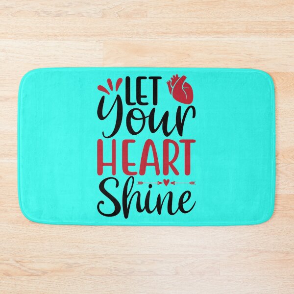 Item preview, Valentine Let Your Heart Shine designed and sold by BroderickAsia.