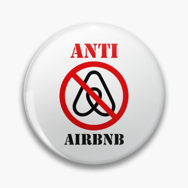 Item preview, ANTI AIRBNB designed and sold by LurlineWolff.