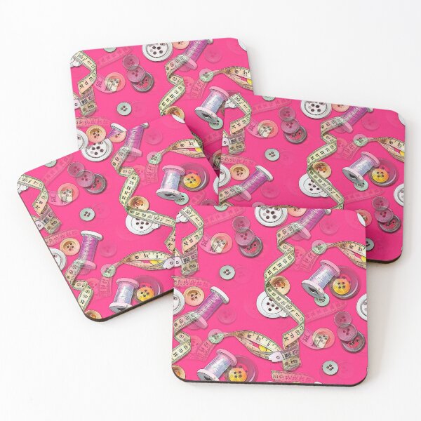 Item preview, Sewing in pink designed and sold by Jasardpu.