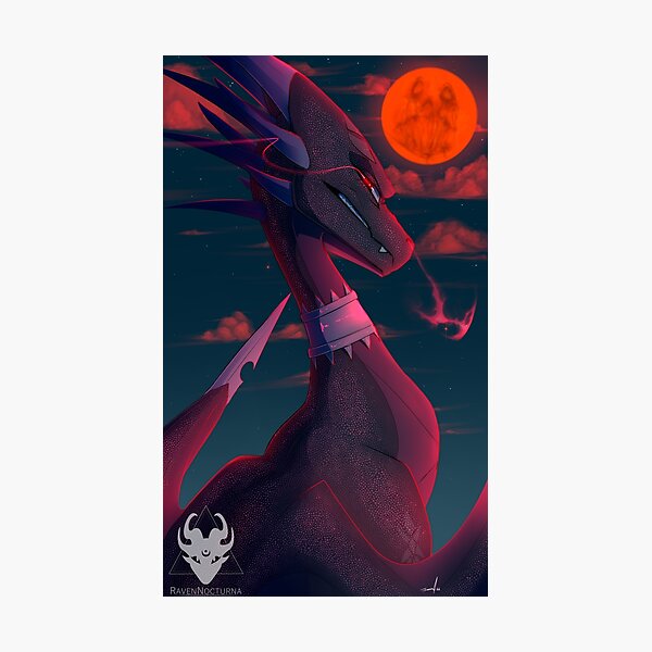 Item preview, Cynder And the Scary Moon designed and sold by RavenNocturna.
