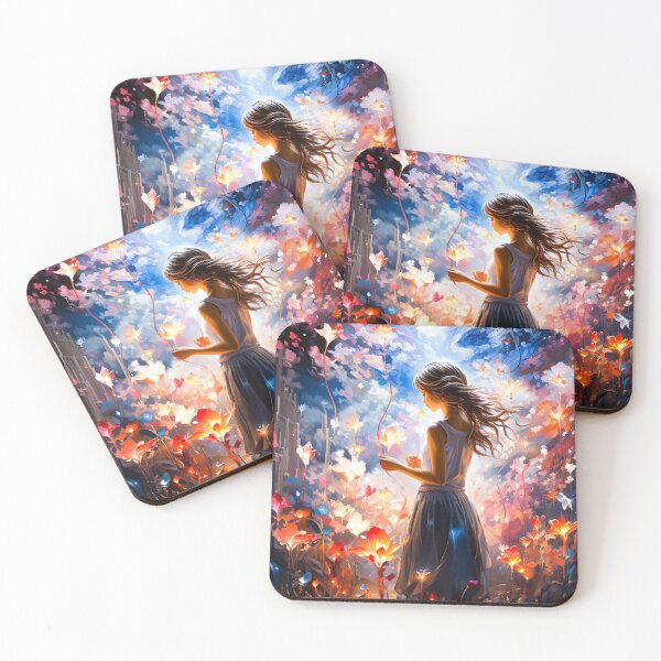 Item preview, Girl in the Butterfly Garden designed and sold by Kilwinning-DA.