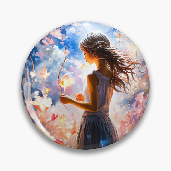 Item preview, Girl in the Butterfly Garden designed and sold by Kilwinning-DA.