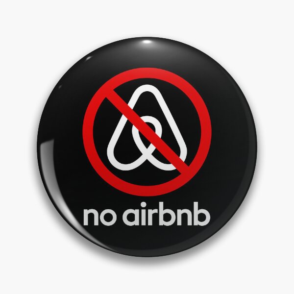 Item preview, ANTI AIRBNB designed and sold by LurlineWolff.