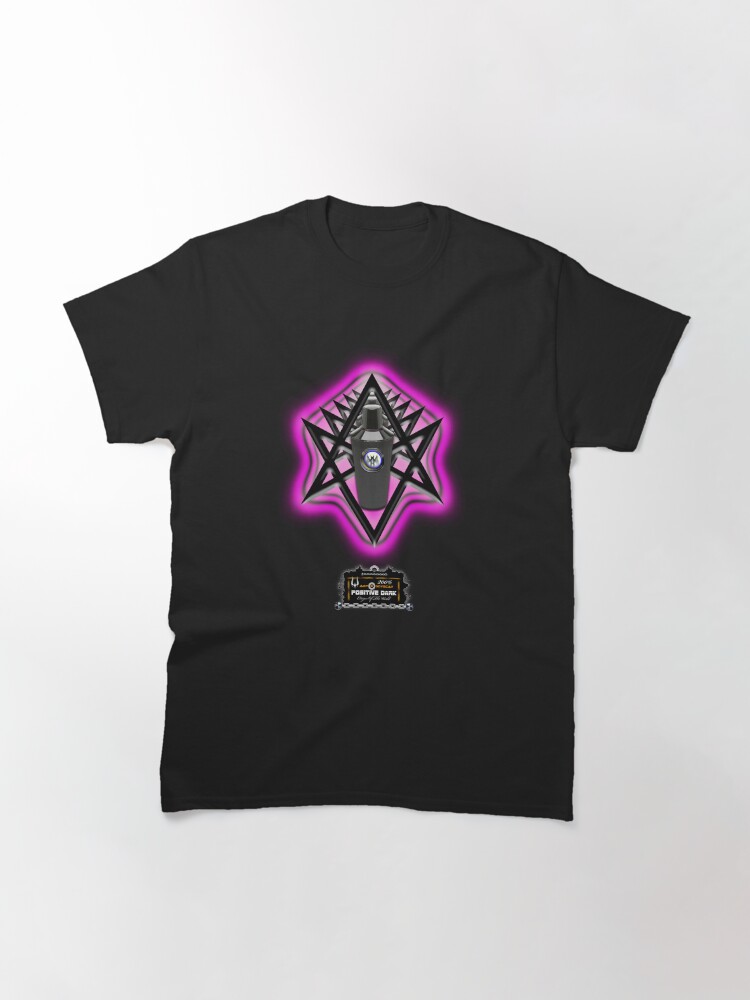 Imagen 3 de 7, Camiseta clásica con la obra 023_04HEXAcoc_7_2SIN f_cnt-art-eddyscap, diseñada y vendida por ARTEDDYSCAP.