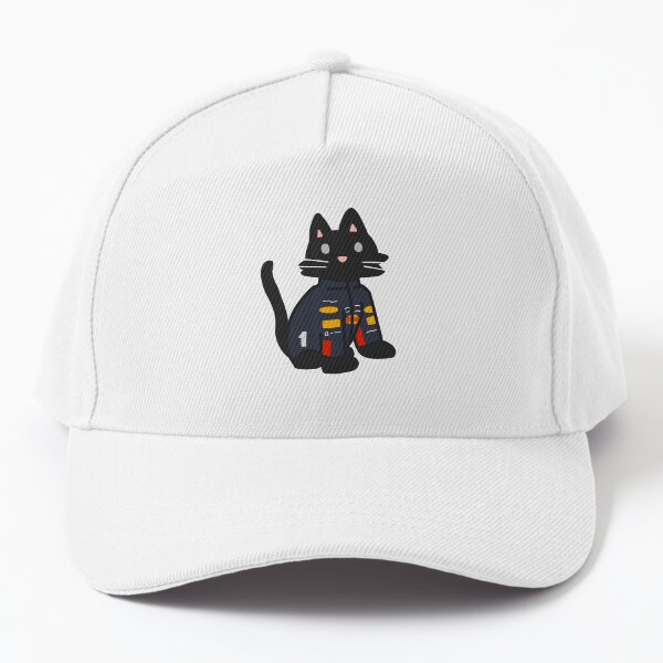 Vista previa del artículo con la obra «Max Verstappen as a cat», diseñado y vendido por Paorez.