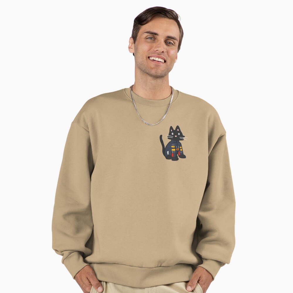 Max Verstappen as a cat Sticker