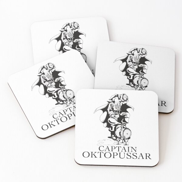 Item preview, Captain Octopussar designed and sold by Pinsellicht.