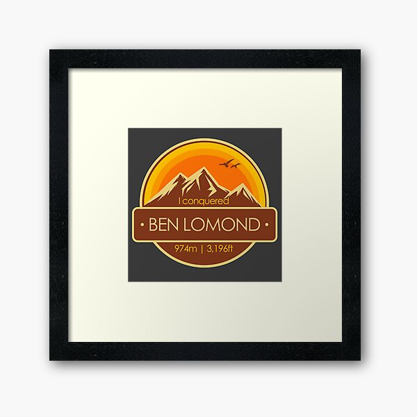 Item preview, I Conquered Ben Lomond Hiker's Collectable designed and sold by LegsMiserable.
