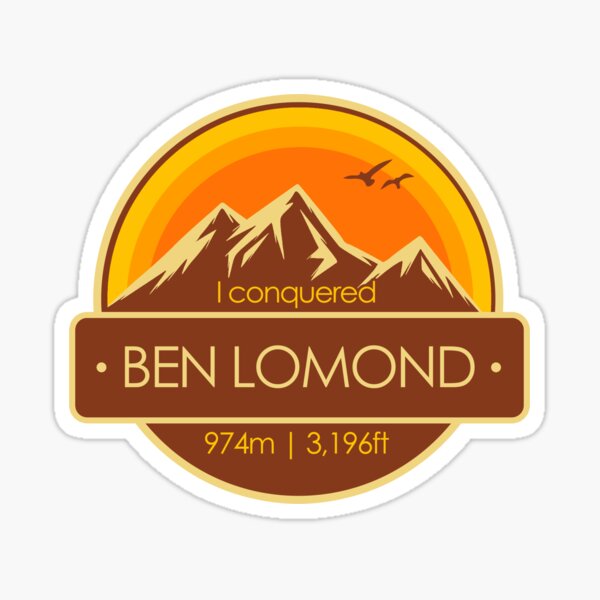 Item preview, I Conquered Ben Lomond Hiker's Collectable designed and sold by LegsMiserable.
