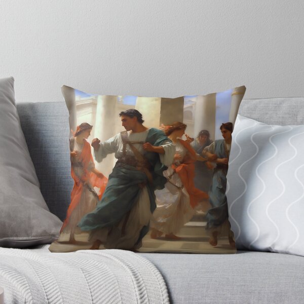 Item preview, Picture "Dancing Romans" in the style of an oil painting designed and sold by Pflugart.